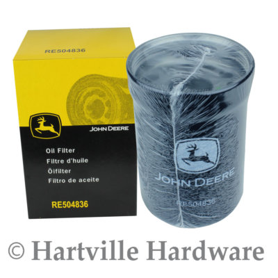 John Deere Original Equipment Oil Filter #RE504836