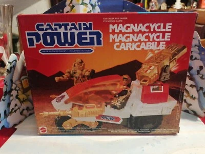 wind up magnacycle CAPTAIN POWER et les soldats du futur MATTEL NEUF - Photo 1/4