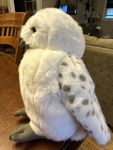 UNIVERSAL STUDIOS HARRY POTTER HEDWIG OWL HAND PUPPET W/ SOUND & SWIVEL HEAD - Picture 2 of 7