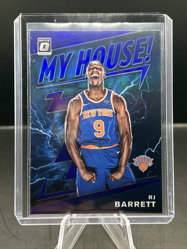 19/20 Panini Donruss Optic - RJ BARRETT ROOKIE MY HOUSE PURPLE PRIZM #17 - Picture 2 of 3