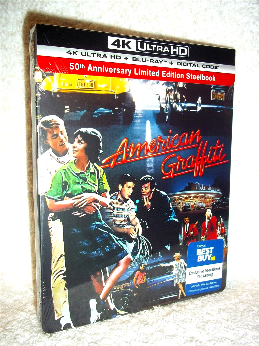 American Graffiti (4K/Blu-ray 2023 STEELBOOK) comedy Ron Howard