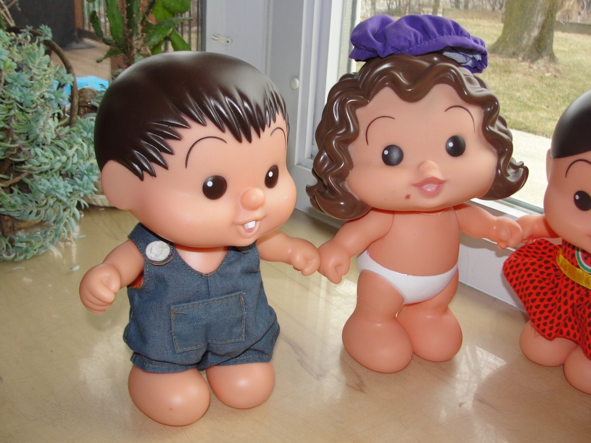 レア ヴィンテージ 70年代 ブラジル Turma da Mônica 人形 8) MONICA DOLLS Brazil Vinyl Character DOLLS TURMA DA | eBay