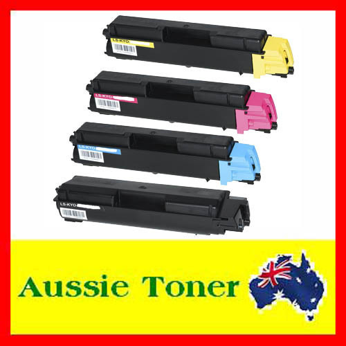 1x Non-Genuine TK5144K TK5144C TK5144M Toner for Kyocera P6130 M6030 M6530 - Picture 1 of 1
