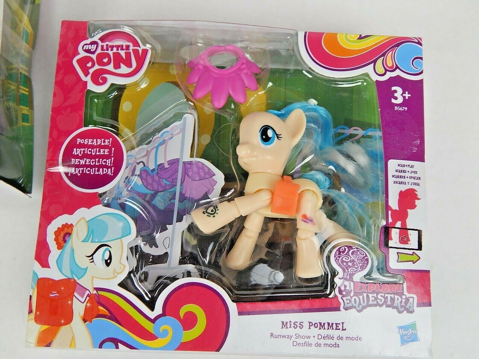 My Little Pony Explore Equestria Poseable Pony Sets Hasbro Age 3+