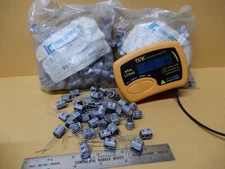 Illinois Capacitor Electrolytic Capacitors 47uf 35V Qty 400+ NOS Radial Leads