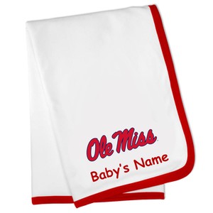 Ole Miss Baby Blanket $15 (With images) | Baby blanket ...