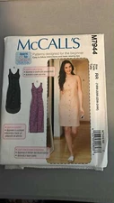 McCall's Sewing Pattern M7944 Womens Dress Button Front 3 Styles Size 18W-24W UC