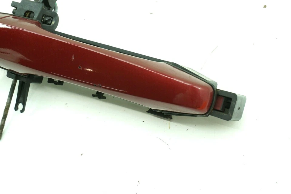 Cadillac STS 2005-2008 manija de puerta exterior trasera derecha con soporte rojo OEM Foto 3 de 4