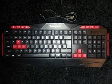 iBuyPower Wired Gaming Keyboard Ares M1-KB, RGB Lighting. Tested 