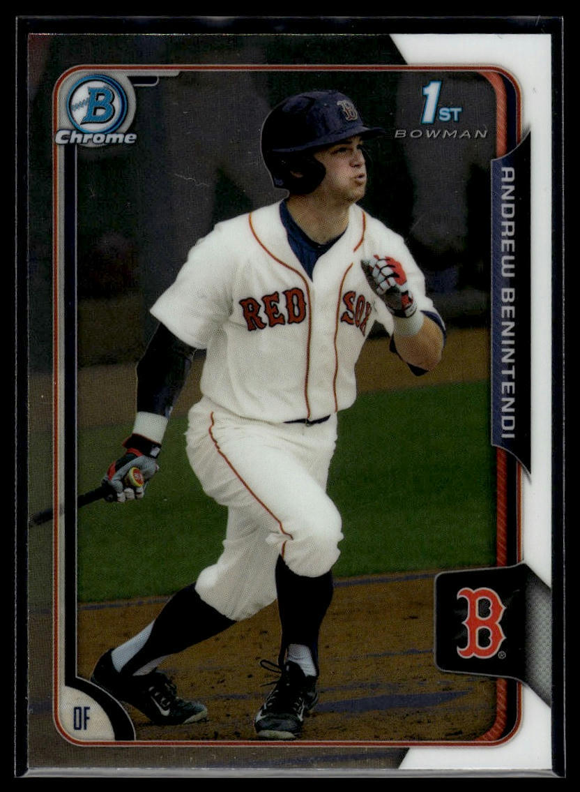 2015 Bowman Draft #182 Andrew Benintendi Chrome