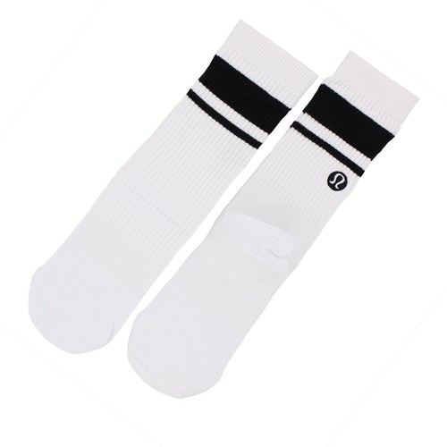 Calcetines Lululemon para mujer Crew Daily Stride, acanalados cómodos amortiguación soporte para el arco - Imagen 3 de 21