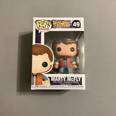 Funko Pop! Movies Back To The Future Marty McFly #49 Vinyl Figure
