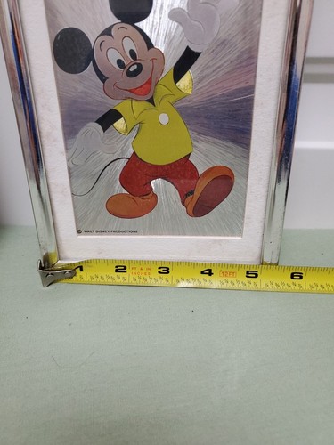 Vintage Donald Duck/Mickey Mouse Dufex Foil Framed Print Walt Disney Productions - Picture 11 of 12