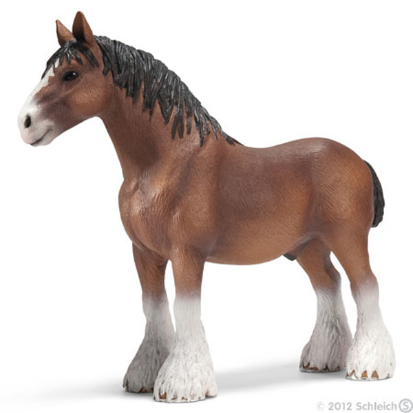 NEW SCHLEICH 13670 Clydesdale Stallion Gelding - RETIRED | eBay
