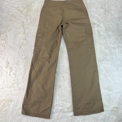 Insect Shield Boys' Size 14 Dark Khaki Performance Ripstop Cargo Pants - Picture 3 of 19