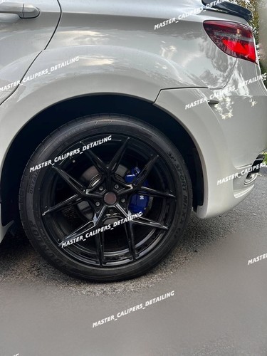 Azul Bmw X6 e71 Custom Metal Hecho Pinza Fundas para BMW F16 X3 X4 X5 X6 - Imagen 5 de 5