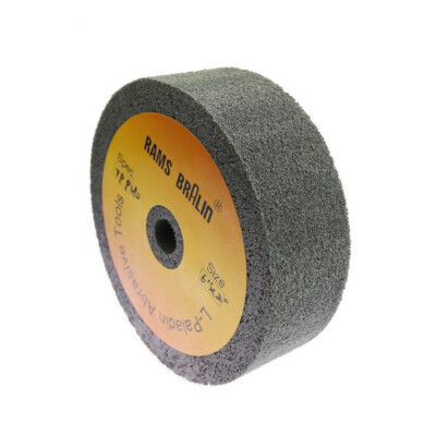 1 Piece 6''/8'' x 2'' Non-woven Nylon Deburring Polishing Wheel for Stainless Steel