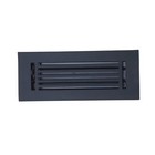 Caststo- Cast Aluminum Floor Vent Cover 3"x10" (overall 5"x12") -Express