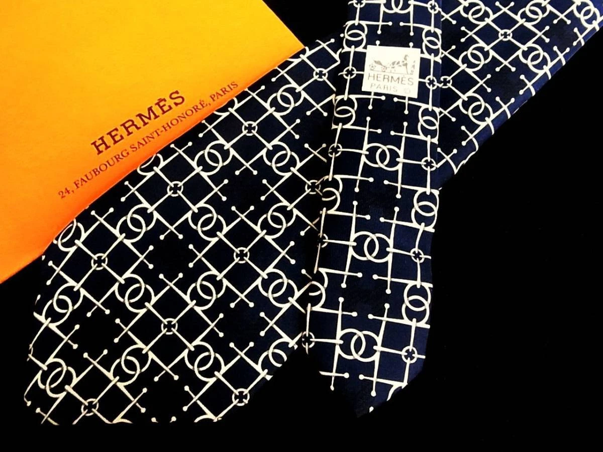 HERMÈS Cravatta uomo HERMES France vera seta cravatta abito classico lusso multicolore T65