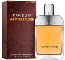Adventure by Davidoff cologne for men 3.4 OZ EDT Spray  New in Sealed Box