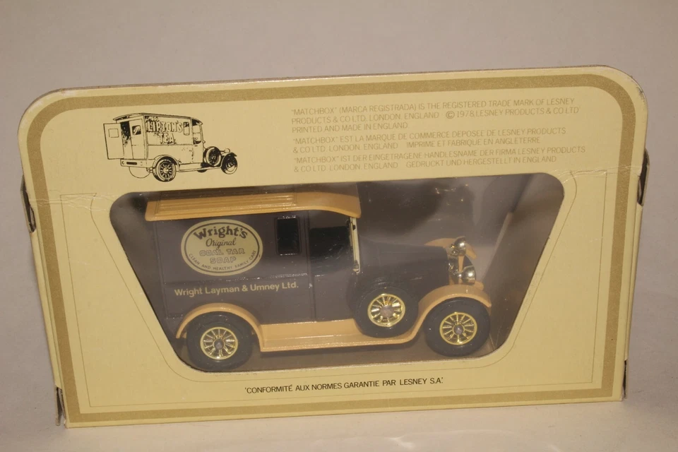 MATCHBOX MODELS OF YESTERYEAR #Y-5 1927 TALBOT VAN WRIGHT'S ORIGINAL, BOXED - Image 3 of 4