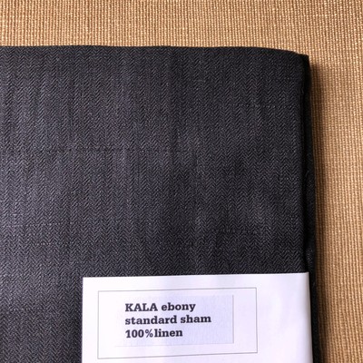ROOM /& BOARD Luxury Bedding AREA Anki Spets LAIKA Cotton Linen Std Pillow Sham