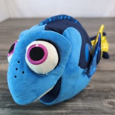 Finding Nemo Dory 10" Plush Disney Stuffed Animal Fish Pixar Soft Toy Ty Sparkle