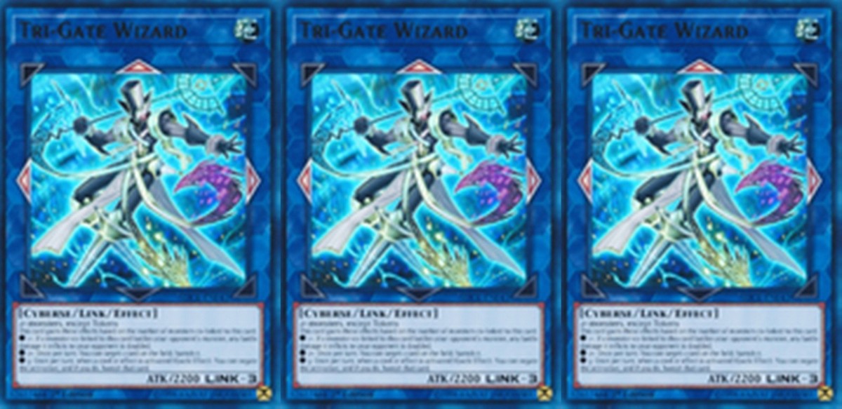 Tri-Gate Wizard SDCL-EN042 X 3 Ultra Rare YUGIOH CARD | eBay