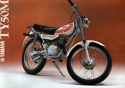 Prospekt Yamaha Motorrad TY 50 M von 1. 1979