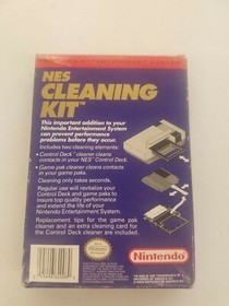 NES Cleaning Kit Nintendo Boxed Rare Complete