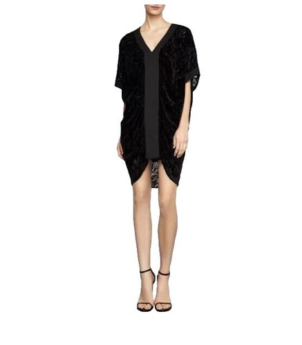bcbg black and white dress striped BCBG Max Azria Women's Black & White Striped Bodycon Layered Dress SIze 4 main image 1