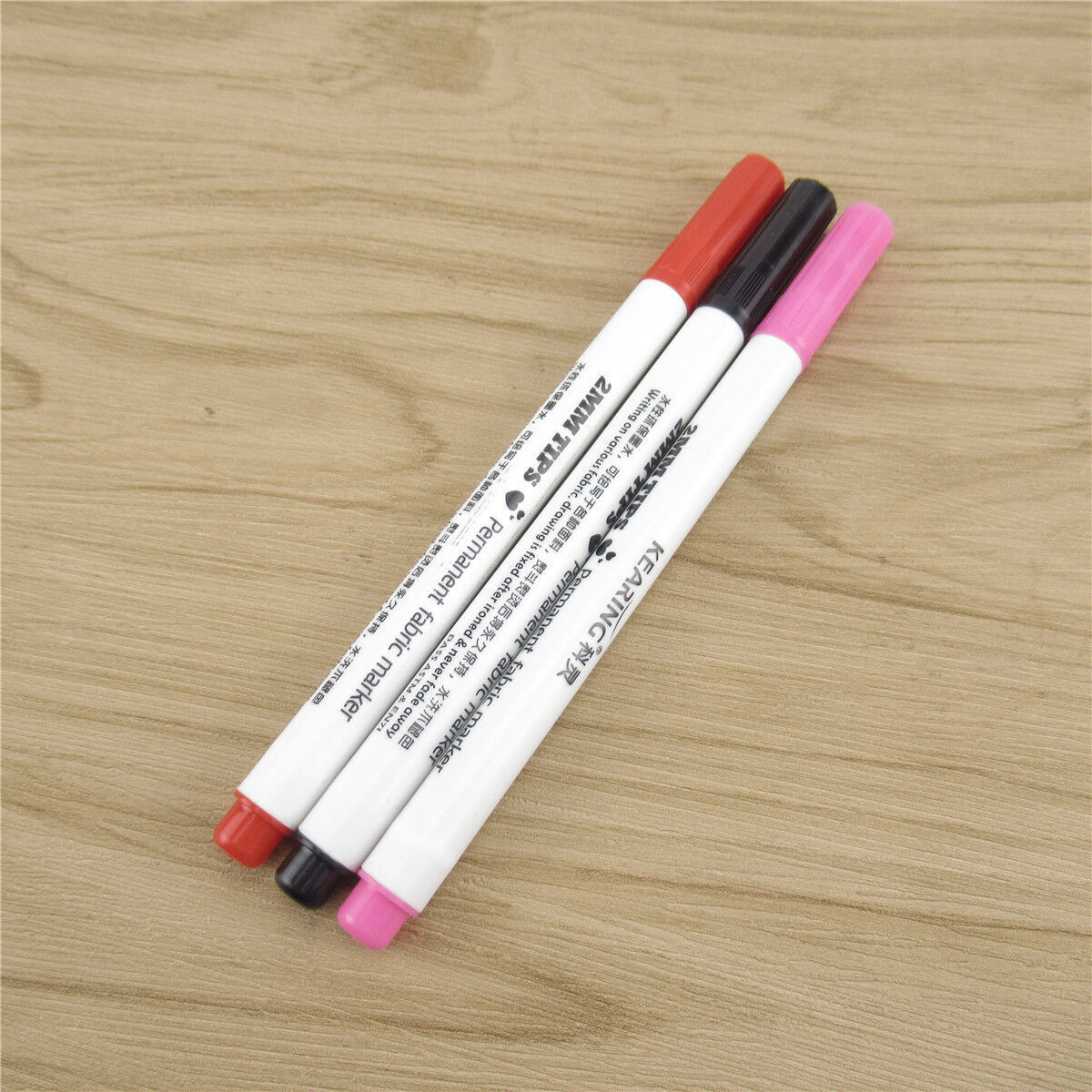 2pcs Permanent Fabric Paint Marker TShirt Pen For Clothes Shoes DIY