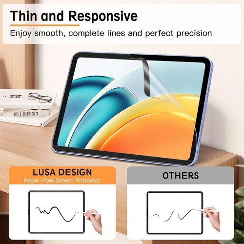 Detachable Film For iPad Pro 2024 Paper-Feel Magnetic Screen Protector Reusable - Afbeelding 6 van 14