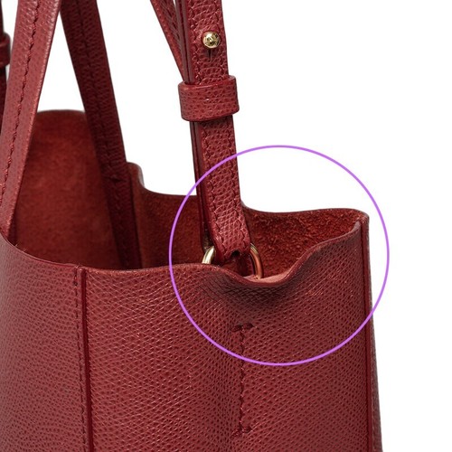 Celine Red Cabas small tote bag - Picture 8 of 21