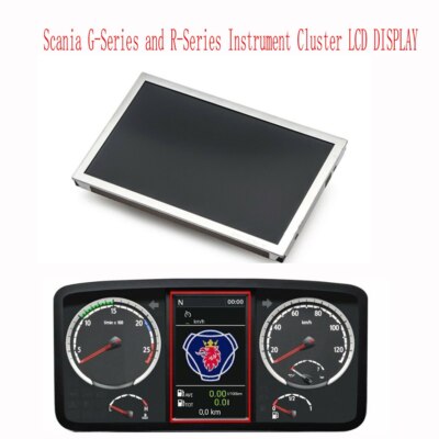 LCD Display Screen for Scania G-Series R-Series 2004-2016 Instrument Cluster 