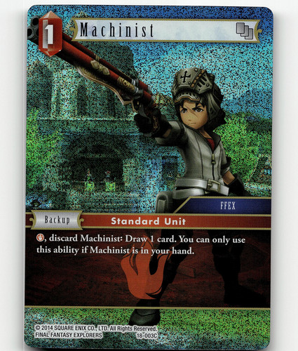 最終売り切り!!!! SEVGrand Power F Final Fantasy TCG Resurgence Of Power Cid Kramer 18-076C | eBay
