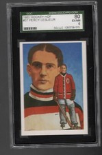 1983 Percy Lesueur Hockey HOF SGC 6 #37