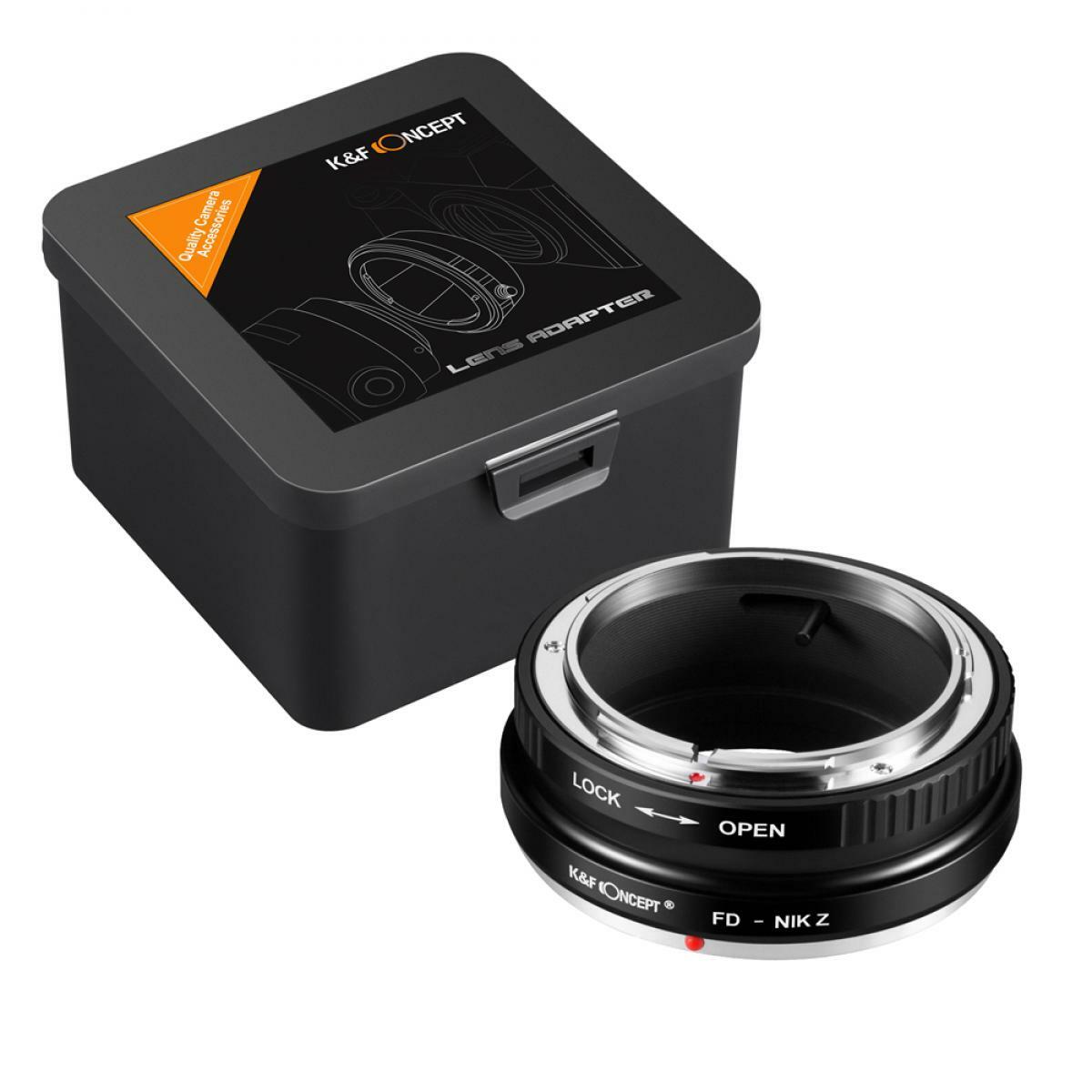 New K&F Concept M13184 FD-NIK Z Lens Mount Adapter #34420 | eBay