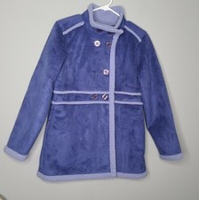 L.L. Bean Girls Jacket Shearling Sherpa Fleece Winter Coat Size Large 14-16