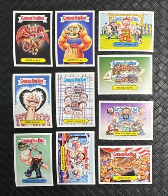2017 Garbage Pail Kids Riot Fest (10) Sticker Set Limited Print Run Rare