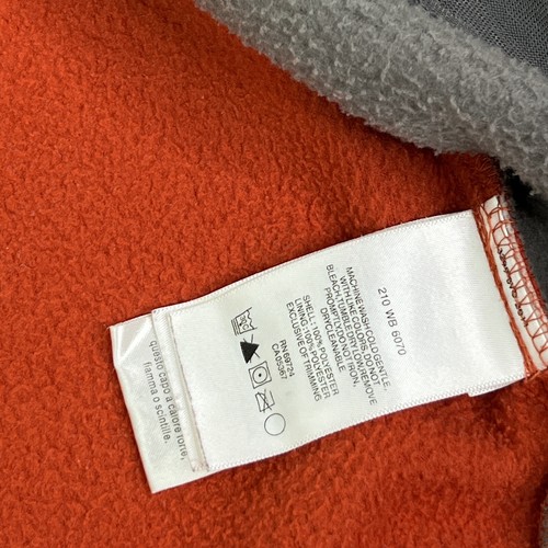 Columbia Kids Youth Warm Fleece Jacket Size 14-16 Burnt Orange - Full Zip - Picture 8 of 14