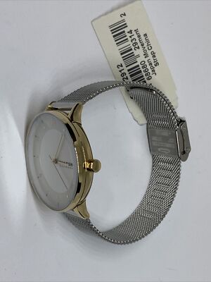 Skagen Riis SKW2912 Women\'s Silver Stainless Steel Mesh Analog Dial Watch AEW105 Skagen Riis SKW2912 Women main image 3