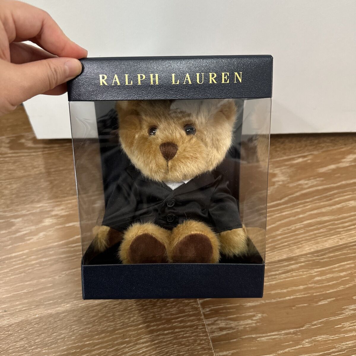 Ralph Lauren Polo Bear Plush Stuffed Animal Tuxedo Teddy 2022-23 New in Box