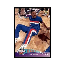 1992 Upper Deck Joe Dumars Basketball Cards #428