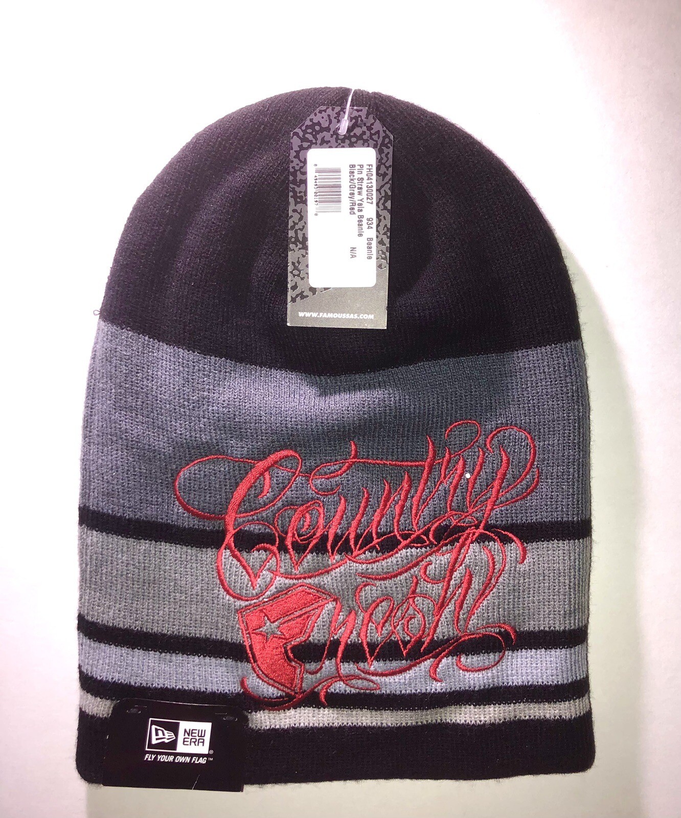RARE Famous Stars Straps Yelawolf Slumerican Sample Beanie NWT Blink 182 Eminem image 2