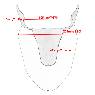 Front Fairing Beak Fender For Triumph Tiger 800 XRT XRX XC