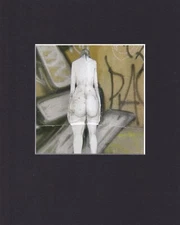 8X10" Matted Print Graffiti Street Art Picture: by Solovei,