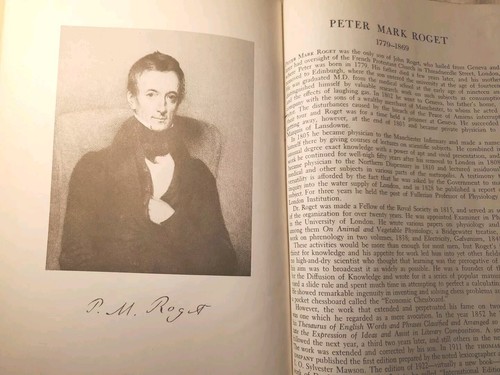 RARE 1960s Roget's International Thesaurus Thomas Y Crowell 3rd Ed Thumb-Index - Picture 8 of 15