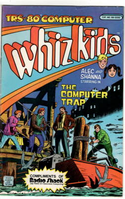 Radio Shack Comic Book Tandy Computer Whiz Kids 1984 Archie Comics TRS80