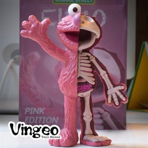Mighty Jaxx Xxray Elmo Pink Limited Edition Vinyl H8 6inch Figures Ebay